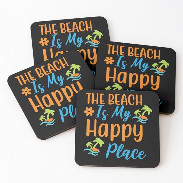 Item preview, The Beach is My Happy Place designed and sold by McPurrface.