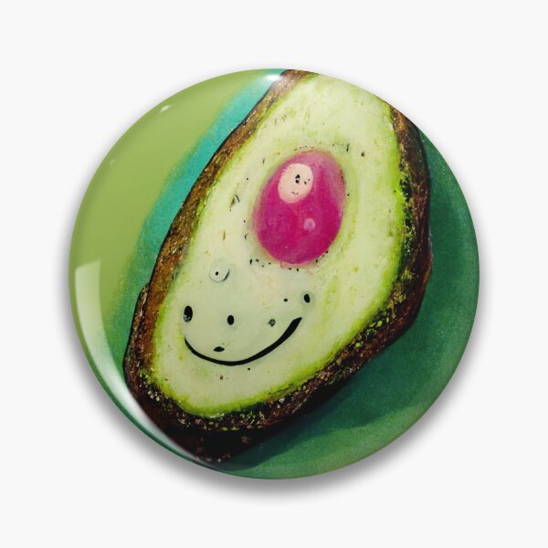 Item preview, Happy Avocado #5 | Vegan | Vegetarian | Cute | Pastel Design designed and sold by lrjtucker.