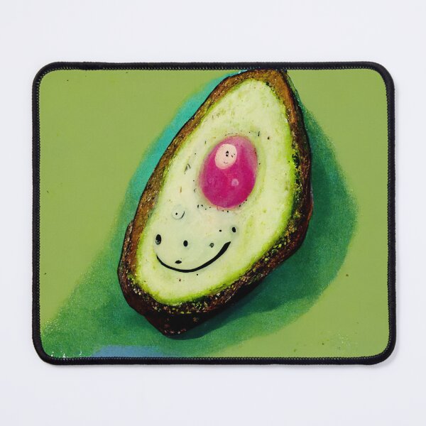 Item preview, Happy Avocado #5 | Vegan | Vegetarian | Cute | Pastel Design designed and sold by lrjtucker.