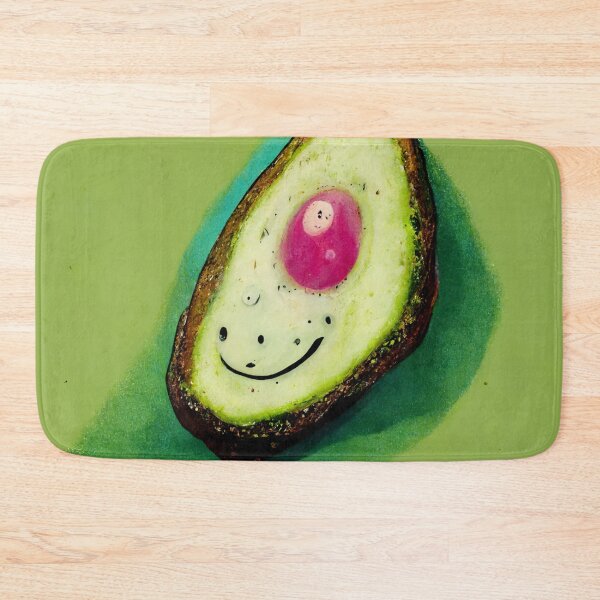 Item preview, Happy Avocado #5 | Vegan | Vegetarian | Cute | Pastel Design designed and sold by lrjtucker.