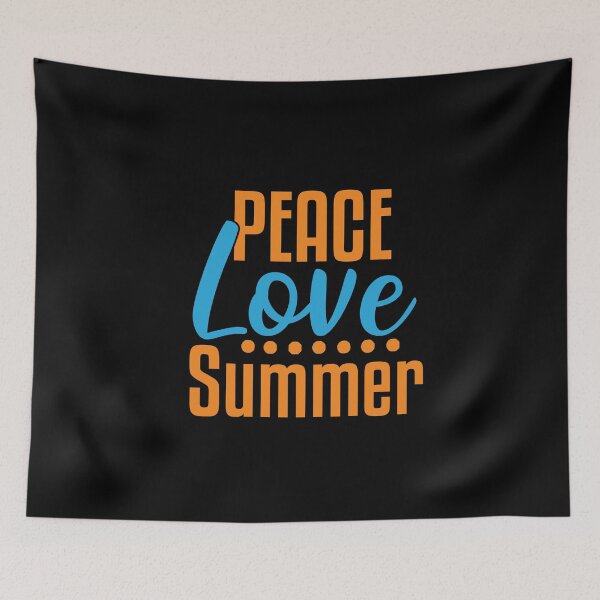 Item preview, Peace Love Summer designed and sold by McPurrface.