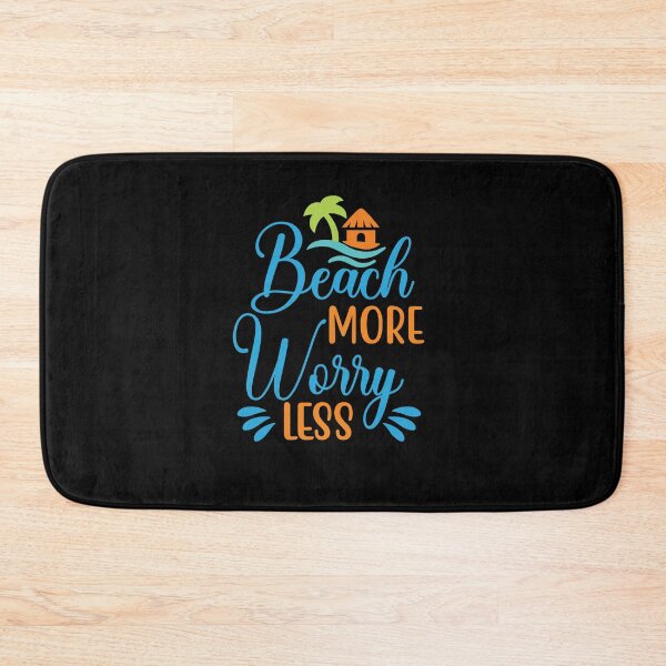 Item preview, Beach More Worry Less designed and sold by McPurrface.