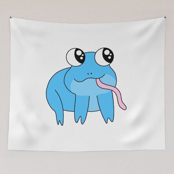 Item preview, Blue Frog Friend designed and sold by Rainy-Kitten.