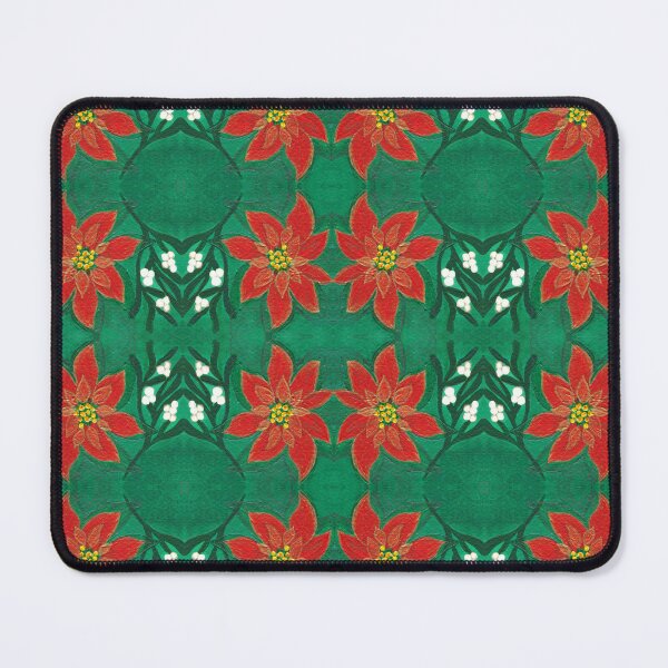 Item preview, Christmas Flower Pattern designed and sold by Janine-Brewster.