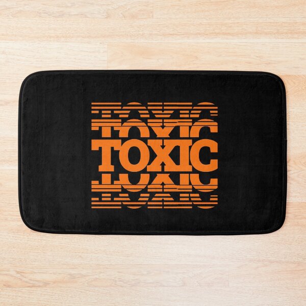 Item preview, Toxic an orange stacked display design teeshirt designed and sold by Peter Stawicki.
