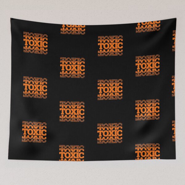 Item preview, Toxic an orange stacked display design teeshirt designed and sold by Peter Stawicki.