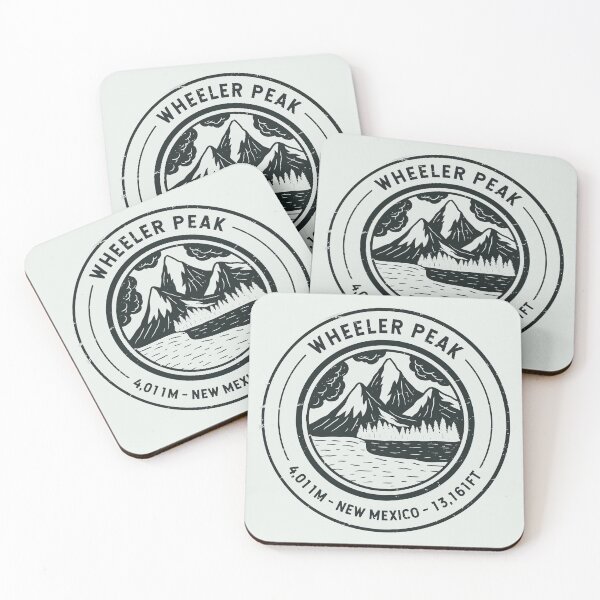 Item preview, Wheeler Peak New Mexico | Hiking | Skiing designed and sold by KrisSidDesigns.
