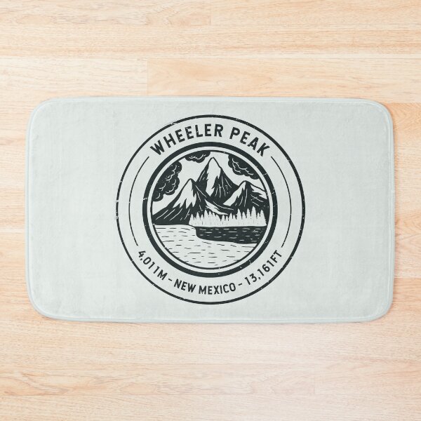 Item preview, Wheeler Peak New Mexico | Hiking | Skiing designed and sold by KrisSidDesigns.