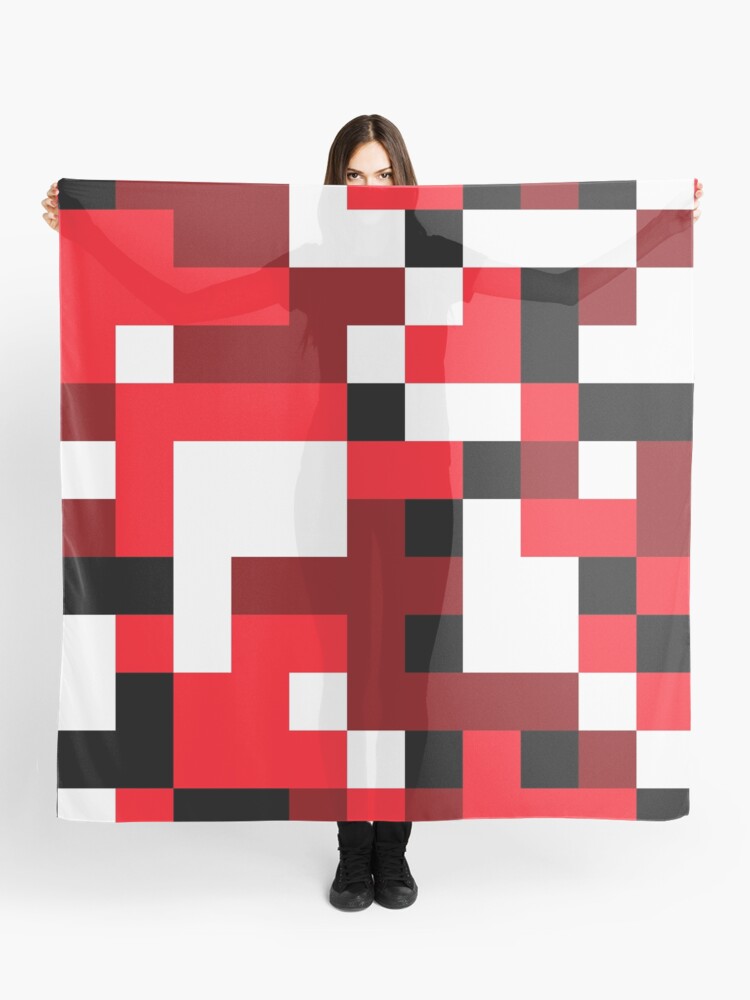 Thumbnail 1 of 3, Scarf, Here Speak Only in Antipodes (#072) designed and sold by Quantrian.