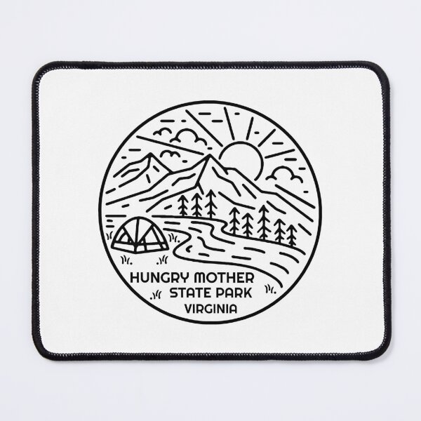 Item preview, Hungry Mother State Park Stick Logo designed and sold by VanyaKar.