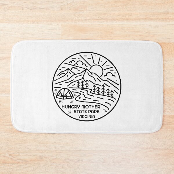 Item preview, Hungry Mother State Park Stick Logo designed and sold by VanyaKar.