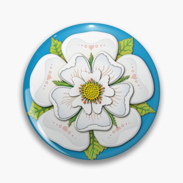 Item preview, Tudor White Rose of Yorkshire designed and sold by Yorkshire Stuff.