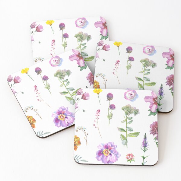 Item preview, Watercolor Wildflowers Set designed and sold by GlowinUp Shop.