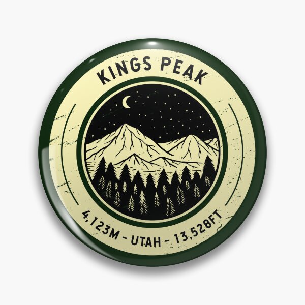 Item preview, Kings Peak Utah | Hiking | Skiing designed and sold by KrisSidDesigns.