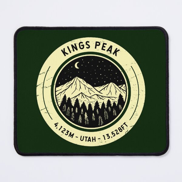 Item preview, Kings Peak Utah | Hiking | Skiing designed and sold by KrisSidDesigns.