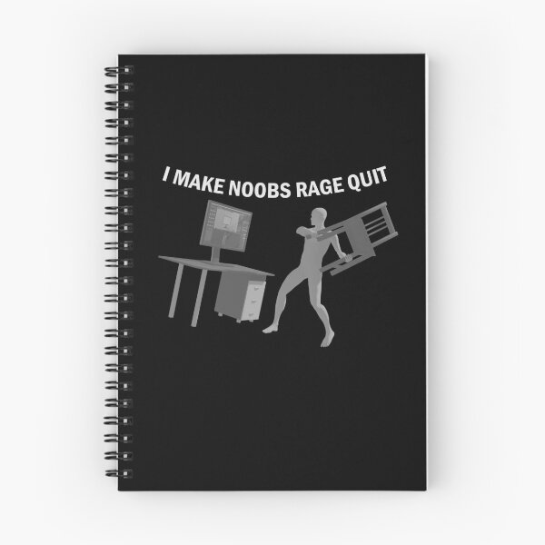 Item preview, I Make Noobs Rage Quit designed and sold by VibenGraphics.