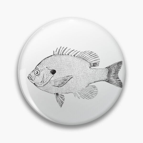 Item preview, Bluegill Sketch designed and sold by MixedBags.