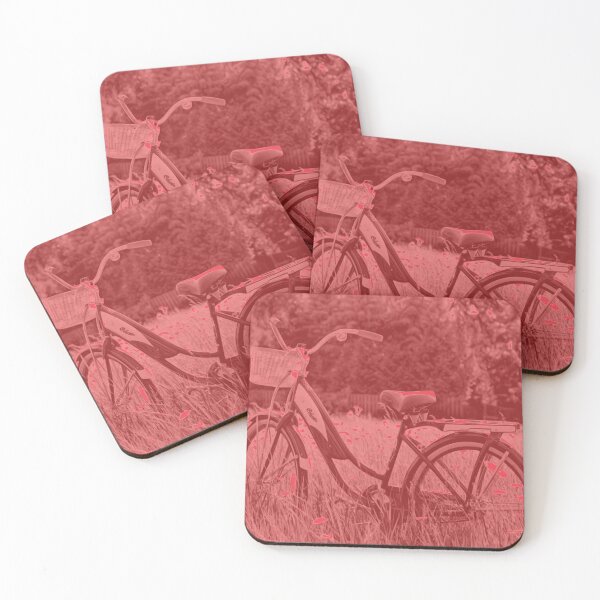 Item preview, Vintage Bicycle - Red Tint designed and sold by ThisNThatImages.