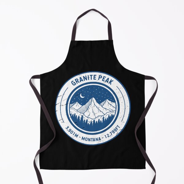 Item preview, Granite Peak Montana | Hiking | Skiing designed and sold by KrisSidDesigns.