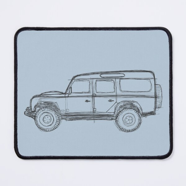 Item preview, Defender SUV sketch - pencil designed and sold by NautilusMare.