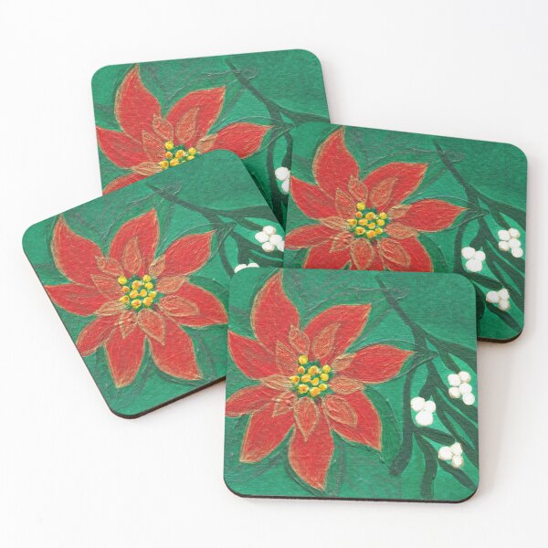 Item preview, Christmas Flowers designed and sold by Janine-Brewster.