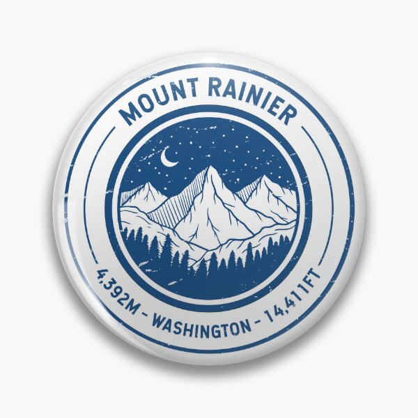 Item preview, Mount Rainier Washington | Hiking | Skiing designed and sold by KrisSidDesigns.