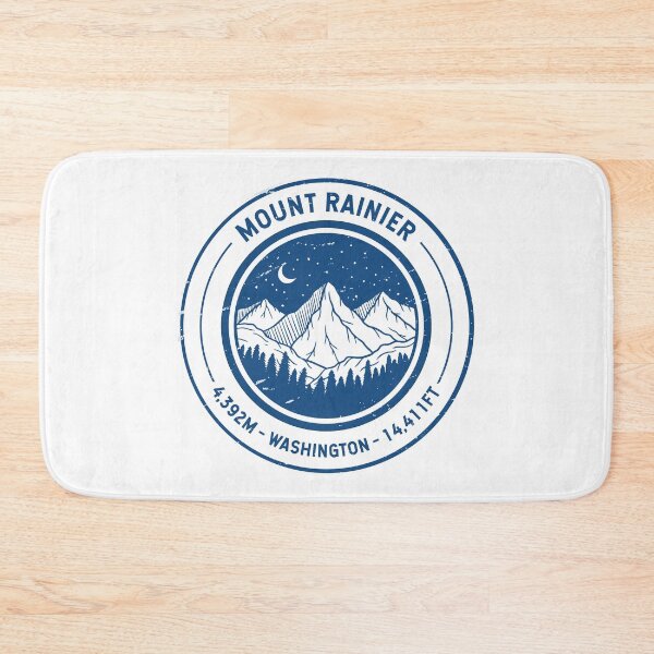Item preview, Mount Rainier Washington | Hiking | Skiing designed and sold by KrisSidDesigns.