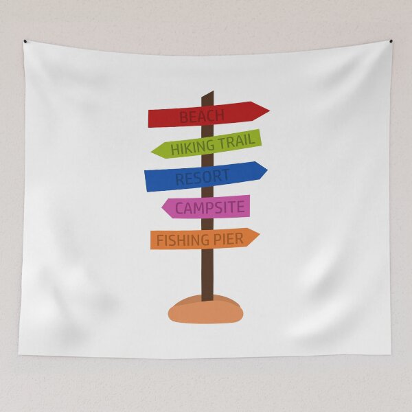 Item preview, Destination Signpost designed and sold by Arianna Khalil.
