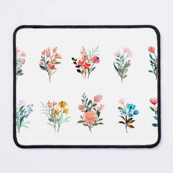 Item preview, Watercolor Flower Bouquet Set designed and sold by GlowinUp Shop.
