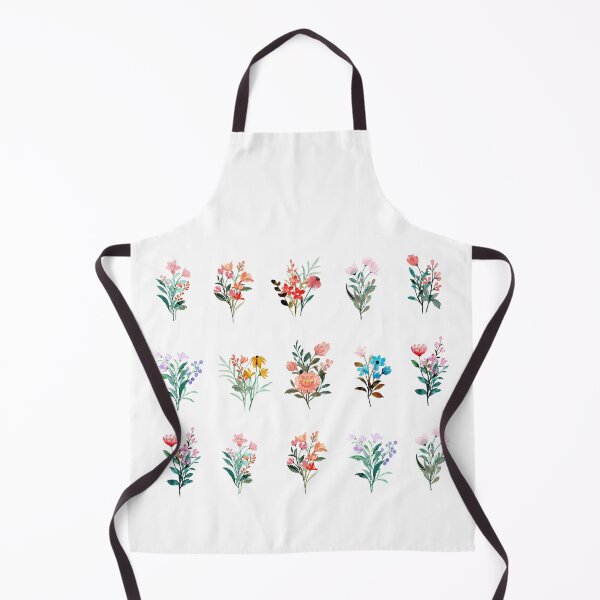 Item preview, Watercolor Flower Bouquet Set designed and sold by GlowinUp Shop.