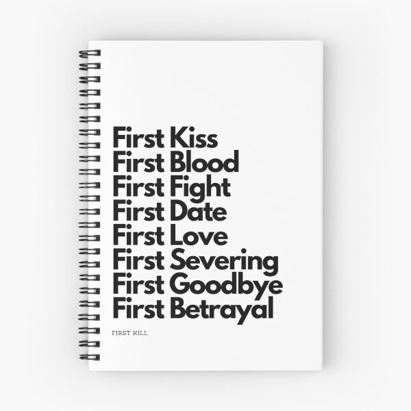Item preview, First Kill Episode Titles designed and sold by tziggles.