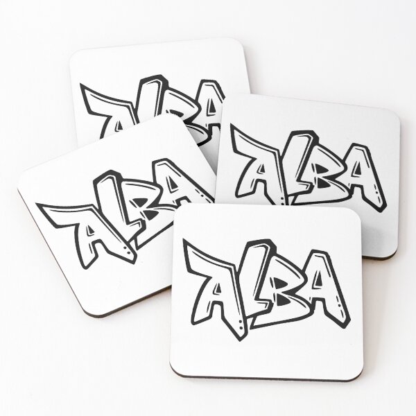 Item preview, Alba - Graffiti Name Design designed and sold by NameThatShirt.