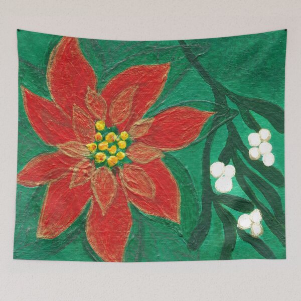 Item preview, Christmas Flowers designed and sold by Janine-Brewster.