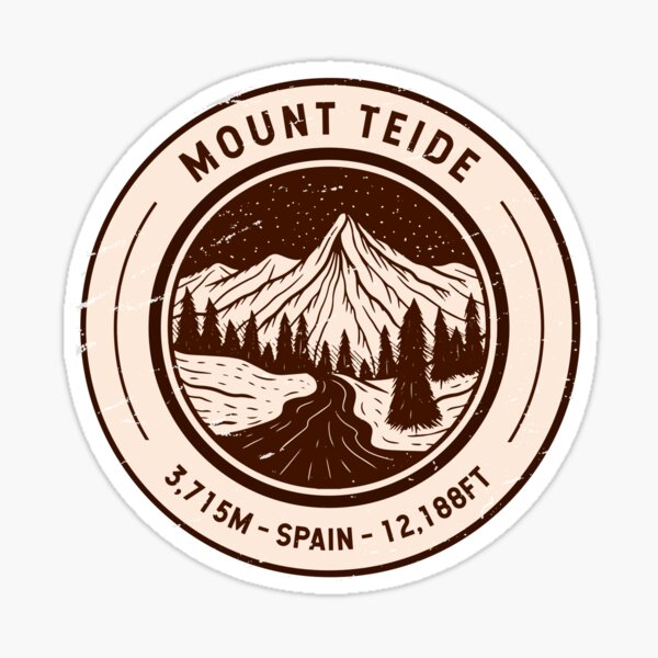 Item preview, Mount Teide Spain | Hiking | Skiing designed and sold by KrisSidDesigns.