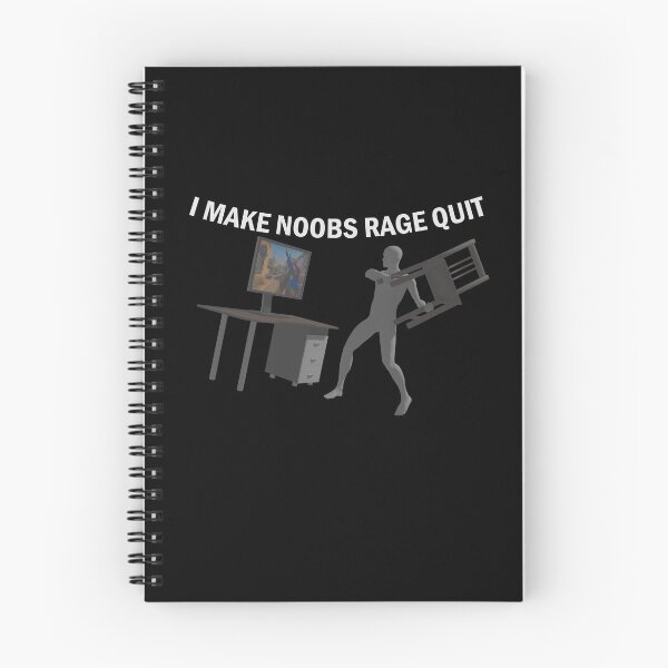 Item preview, I Make Noobs Rage Quit designed and sold by VibenGraphics.