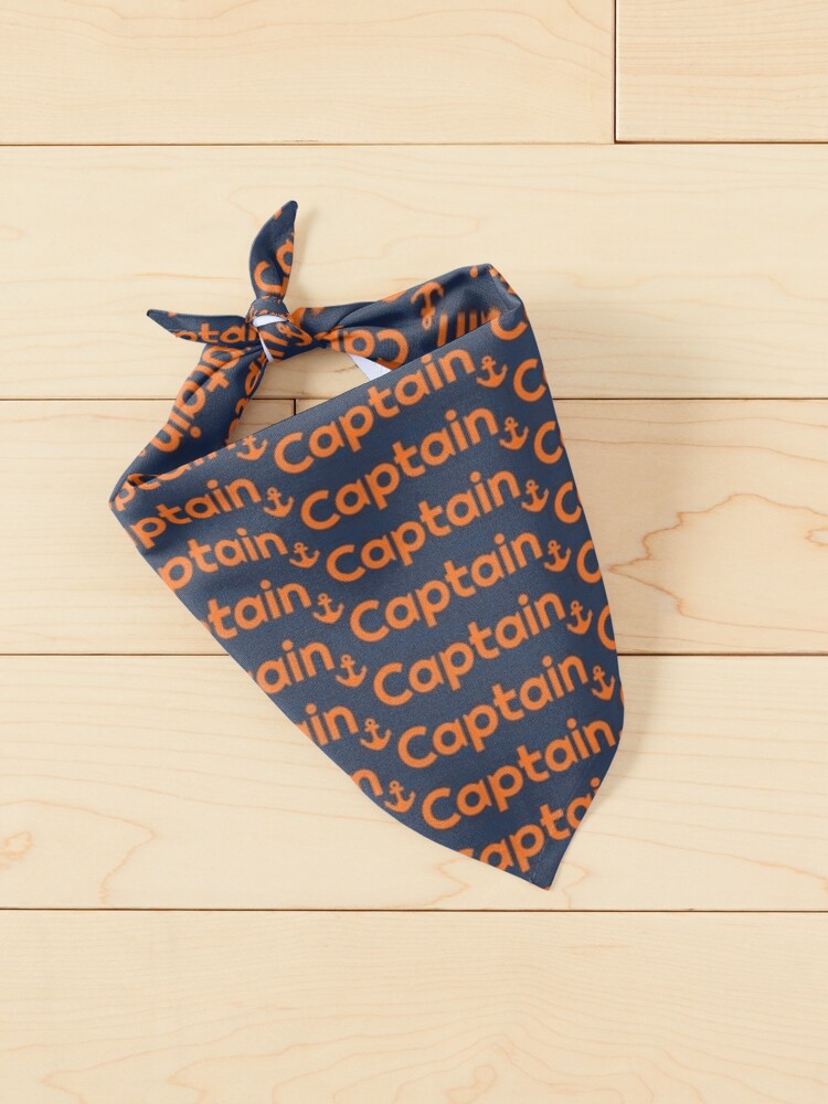 Boat Captain with Anchor Pet Bandana for Sale by RWDShop