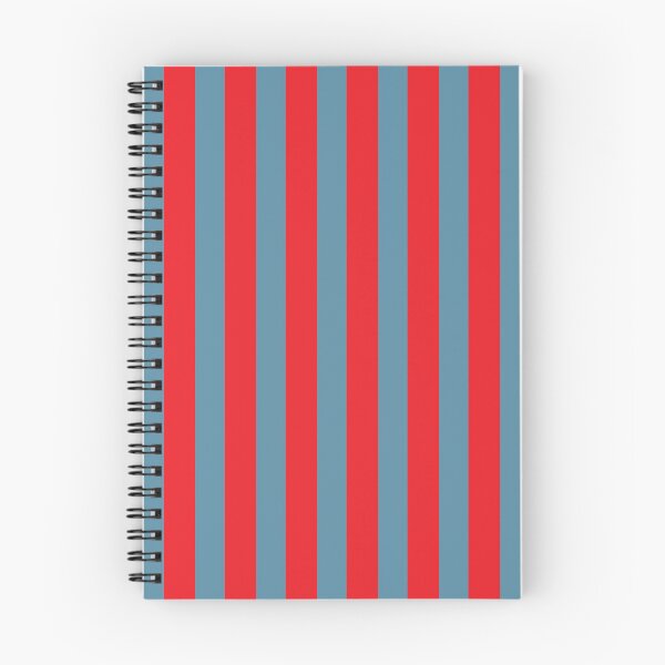 Item preview, Red and Grey Blue Stripes designed and sold by Karen Thomson.