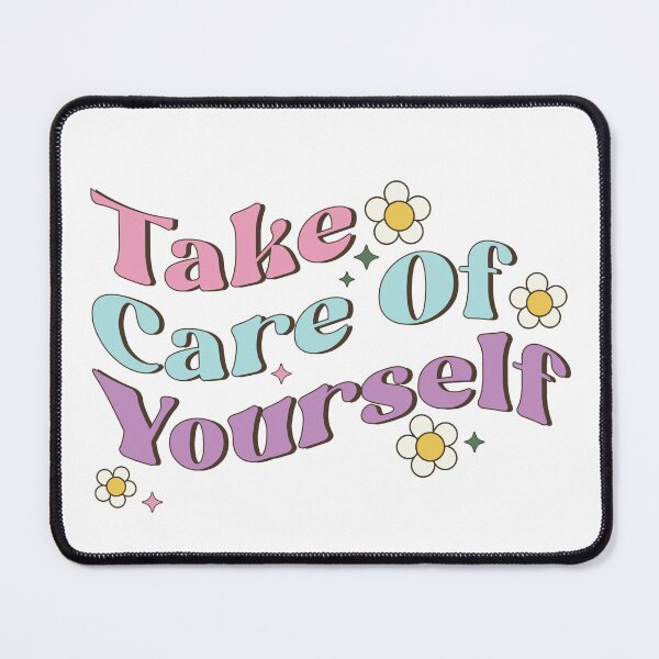 Item preview, Take Care Of Yourself Retro Vintage 80s 70's Hippie Designs designed and sold by Beautiful Habits.