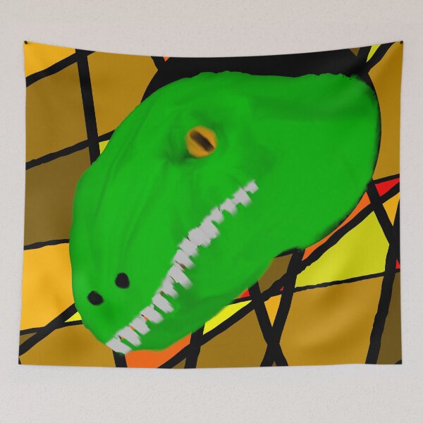 Item preview, Mosaic Pattern With Predatory Dino Artwork3 D1 Production designed and sold by SelfUpgrade.