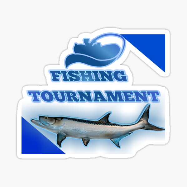 FISHING TOURNAMENT / FUNNY FISHING CANADA' Sticker
