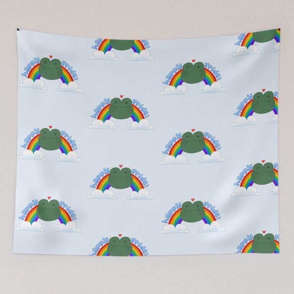 Item preview, happy pride frog!! designed and sold by humblemushroom.