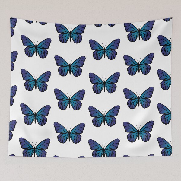 Item preview, Blue Butterfly designed and sold by BookwormSticker.