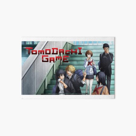 tomodachi game Art Board Print for Sale by anime-022