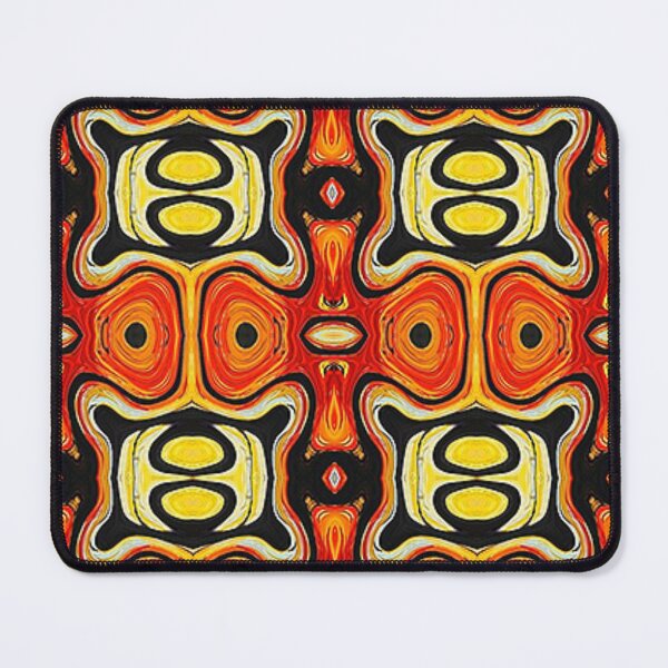 Item preview, Contemporary and Indescribably Elegant orange and black abstract swirl by Code03. designed and sold by Code03.