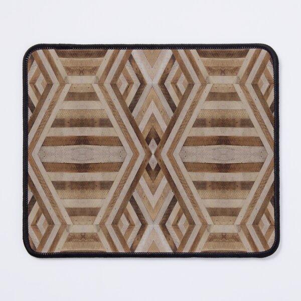 Item preview, decorative geometric wooden pattern designed and sold by ErhanArt.