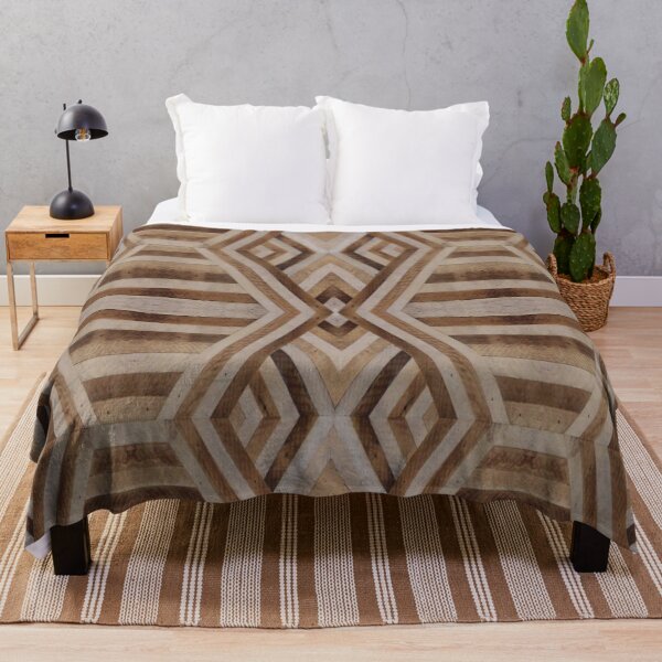 Item preview, decorative geometric wooden pattern designed and sold by ErhanArt.