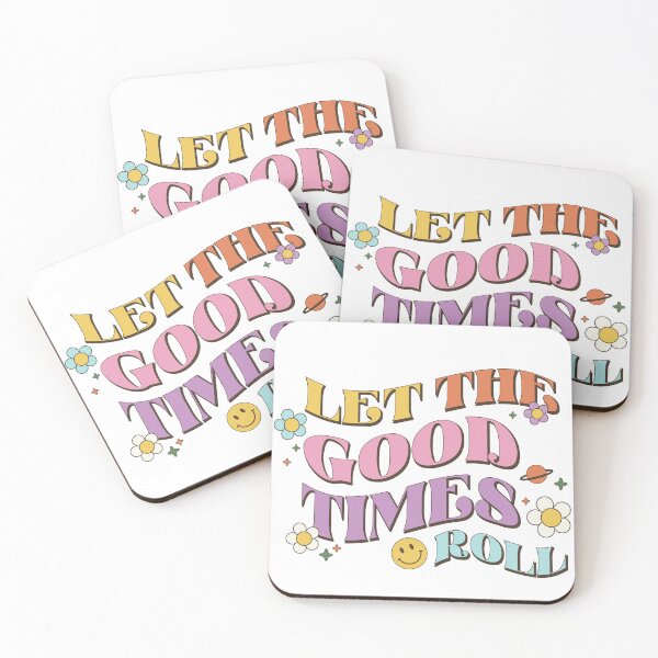 Item preview, Let The Good Times Roll Retro Vintage 80s 70's Hippie Designs designed and sold by Beautiful  Habits.
