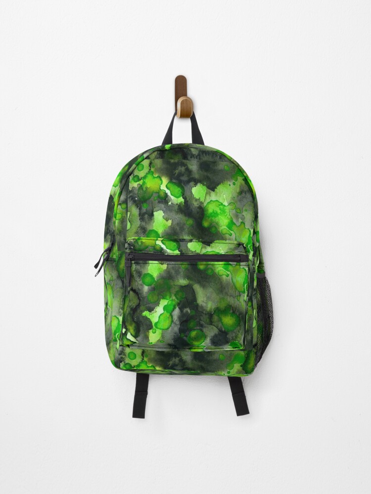 Tie-Dye Neon Green and Black