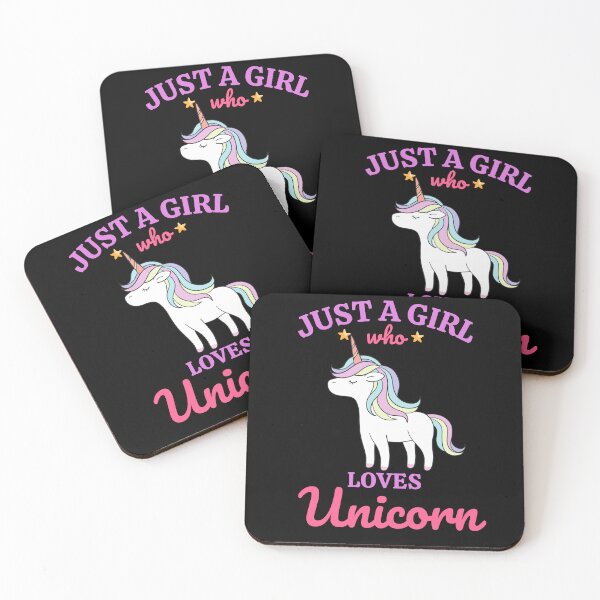 Item preview, Just a Girl Who Loves Unicorn – Unicorns Lovers  designed and sold by LEGACY10.