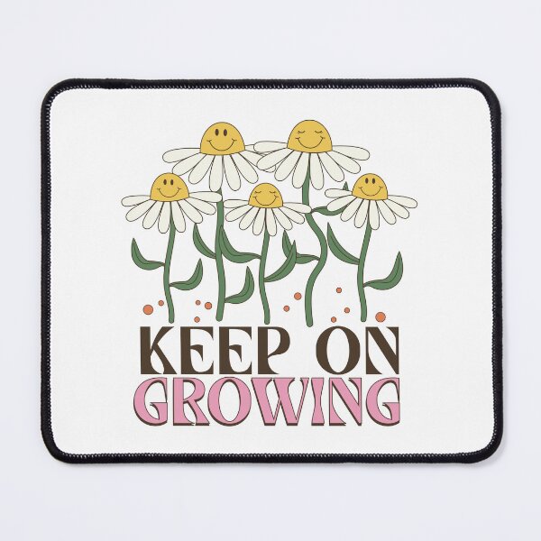 Item preview, Keep On Growing Retro Vintage 80s 70's Hippie Designs designed and sold by Beautiful Habits.